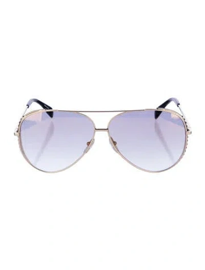Pre-owned Moschino Aviator Mirrored Sunglasses