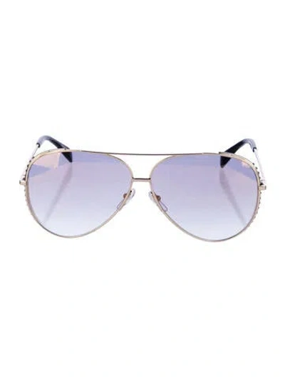 Pre-owned Moschino Aviator Mirrored Sunglasses