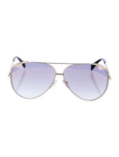 Pre-owned Moschino Aviator Sunglasses In Multi