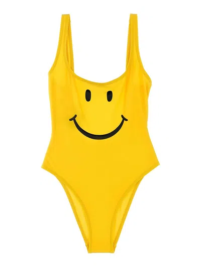 MOSCHINO SMILEY ONE-PIECE SWIMSUIT
