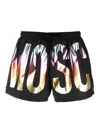 MOSCHINO ALL-OVER LOGO PRINT SWIMSUIT
