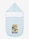 Moschino Baby Boys Teddy Bear Nest In Blue