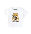 Moschino Baby Cotton Jersey T-shirt In White