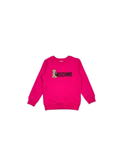 Moschino Kids' Baby Girl Sweatshirt  Hpf08v In Pink