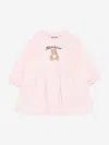 Moschino Baby Girls Teddy Bear Sweater Dress In Pink