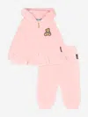 Moschino Baby Girls Teddy Bear Tracksuit In Pink