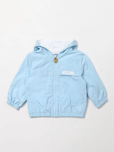 Moschino Baby Jacket  Kids In Sky Blue