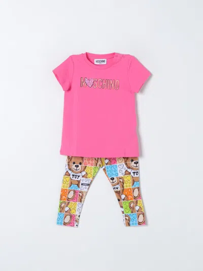 Moschino Baby Jumpsuit  Kids Color Fuchsia