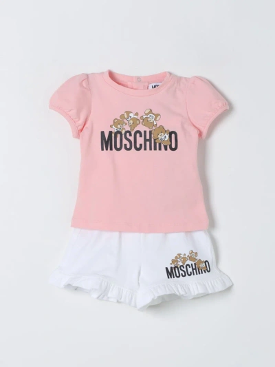 Moschino Baby Jumpsuit  Kids Colour Pink