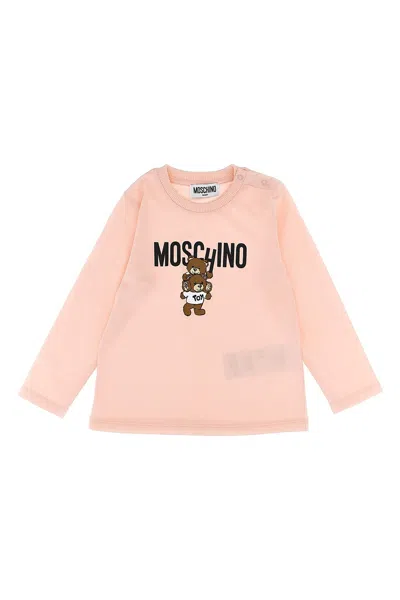 Moschino Baby Kids'  Logo Print T-shirt