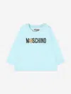 Moschino Baby Long Sleeve Logo T-shirt In Multi