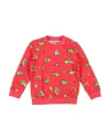 Moschino Baby Newborn Boy Sweatshirt Red Size 3 Cotton, Elastane In Red