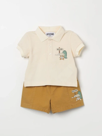 Moschino Baby Pants  Kids Color Brown