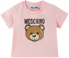 MOSCHINO BABY PINK BEAR T-SHIRT
