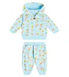 Moschino Baby Bedruckter Jogginganzug Aus Baumwoll-jersey In Multicoloured