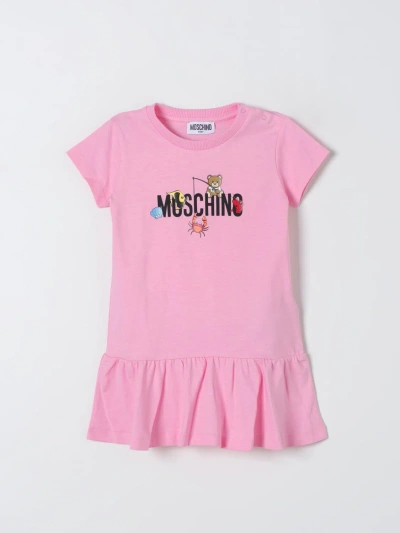 Moschino Baby Romper  Kids In Pink