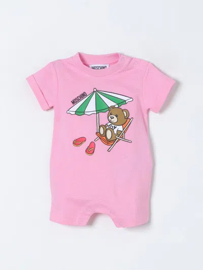 Moschino Baby Romper  Kids In Pink