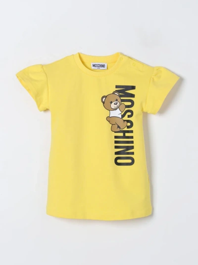 Moschino Baby Romper  Kids Color Yellow