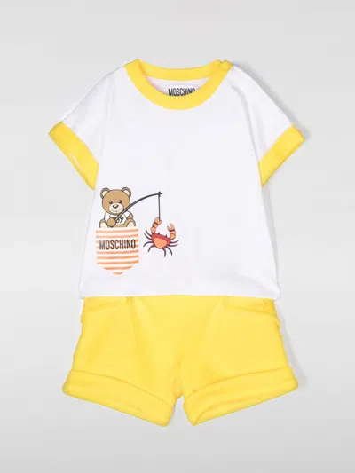 Moschino Baby Romper  Kids Color Yellow
