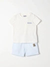 Moschino Baby Romper  Kids Color Yellow Cream In Yellow Cream
