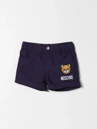 Moschino Baby Shorts  Kids Color Blue