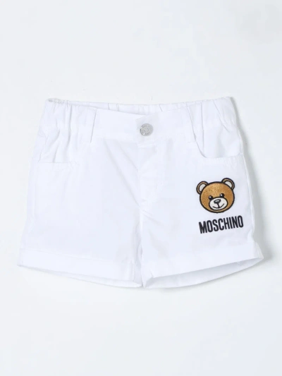 Moschino Baby Shorts  Kids Color White