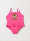 MOSCHINO BABY SWIMSUIT MOSCHINO BABY KIDS COLOR PINK,404624010