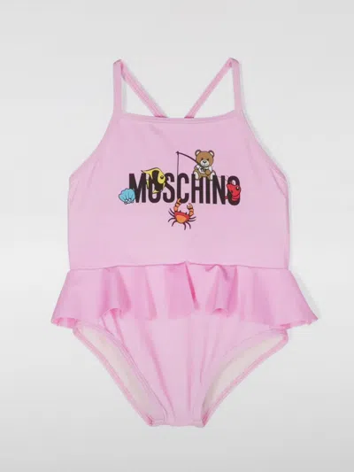 Moschino Baby Swimsuit  Kids Color Pink