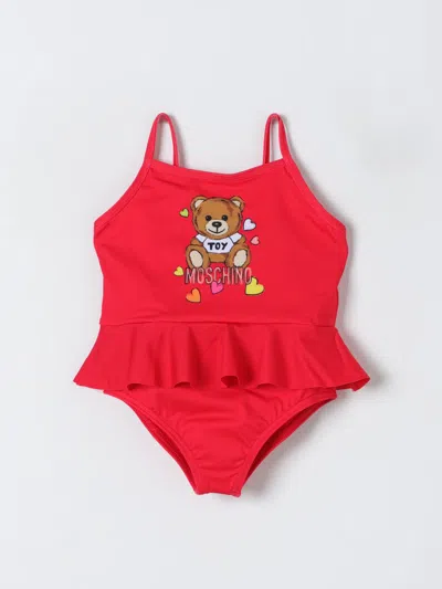 Moschino Baby Swimsuit  Kids Color Red