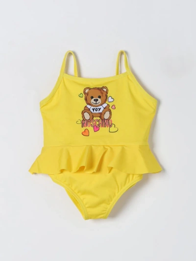Moschino Baby Swimsuit  Kids Color Yellow