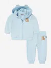 Moschino Baby Teddy Bear Tracksuit In Blue