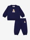 Moschino Baby Teddy Bear Tracksuit In Blue