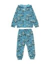 Moschino Baby Toddler Boy Co-ord Sky Blue Size 3 Cotton, Elastane In Blue