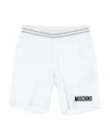Moschino Baby Toddler Shorts & Bermuda Shorts White Size 6 Cotton In White
