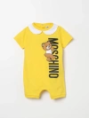 MOSCHINO BABY TRACKSUITS MOSCHINO BABY KIDS COLOR YELLOW,F20760003