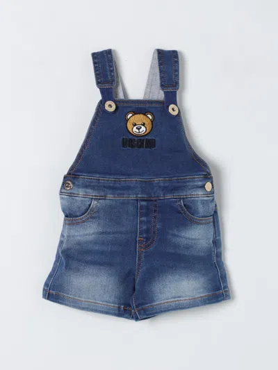 Moschino Baby Romper  Kids Color Denim
