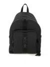 Moschino Backpack With Logo In Orange