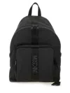 Moschino Versatile Backpack Featuring Adjustable Straps In Black