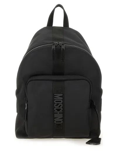 MOSCHINO BACKPACK WITH LOGO