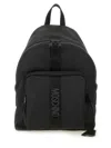 Moschino Backpack With Logo In Black