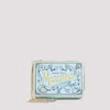 Moschino Square Shape Chain Shoulder Bag In Blue