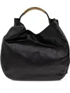 Moschino Single Handle Tote Bag In Black