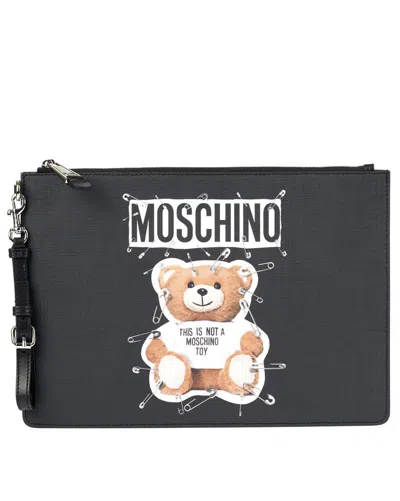 Moschino Bag Pochette In Black