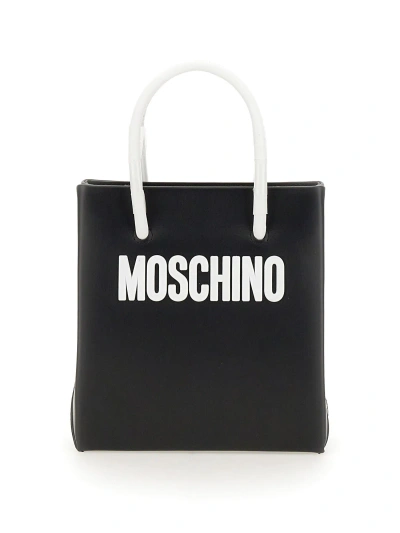 Moschino Bag With Logo In Black