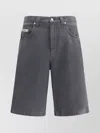 Moschino Denim Baggy Shorts In Blue