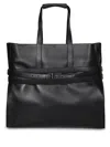 Moschino Men's Soft Leather Backpack In Black