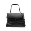 Moschino Women Tie Me Medium Shoulder Bag In Black