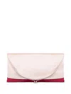 Moschino Ball Chain Shoulder Strap Clutch In Pink