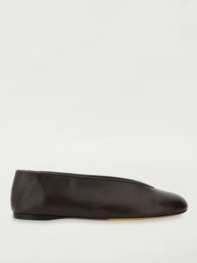 Moschino Ballet Flats  Couture Woman Color Brown