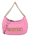 MOSCHINO BALLOON LETTERING CRESCENT BAG